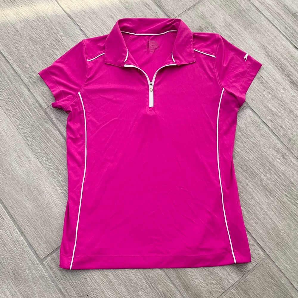 Women's Pink Polo Shirt